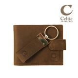 celticセルティック・ 二つ折り財布とキーリングセット